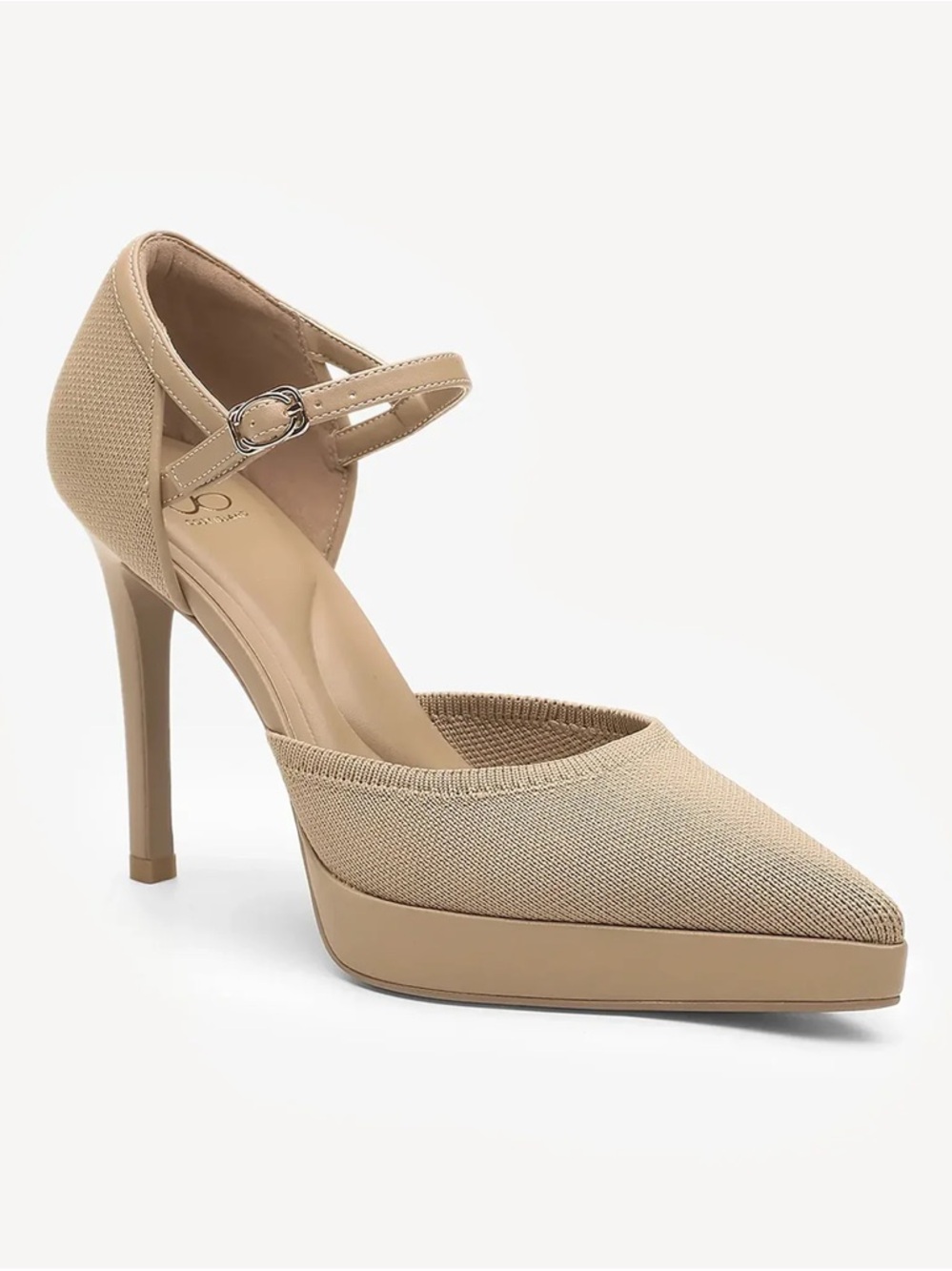Cosy Island Spotlight Strapped Stiletto Pump size 8 NWT - Deep Apricot